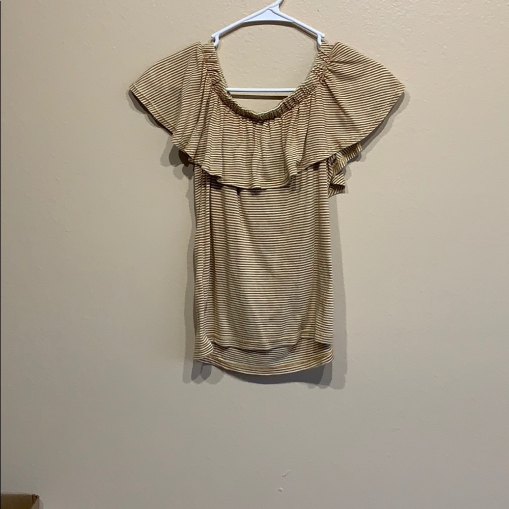 Off the shoulder shirt